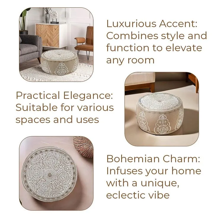 Poufs & Ottomans — Luxurious Accents, Practical Elegance, Bohemian Charm
